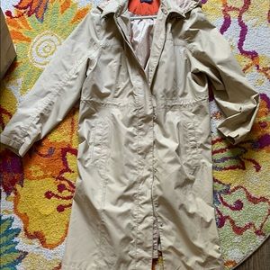 Lands End rain coat